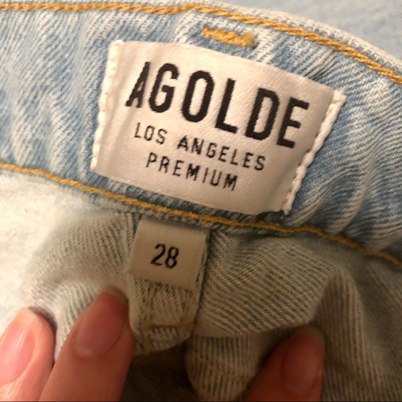 Agolde Jamie Hi Rise Classic Jeans Ever More 28 - Picture 7 of 10